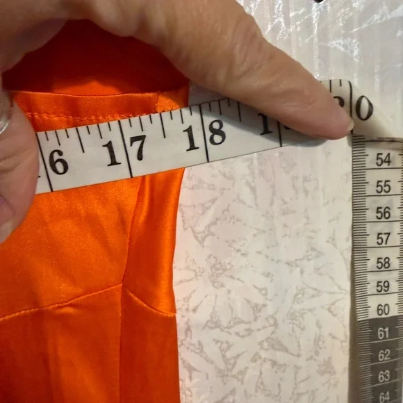 LYANER Women's Drape Cowl Neck Midi Dress, Side Slit, Sleek, Elegant Sz Large - Picture 6 of 10